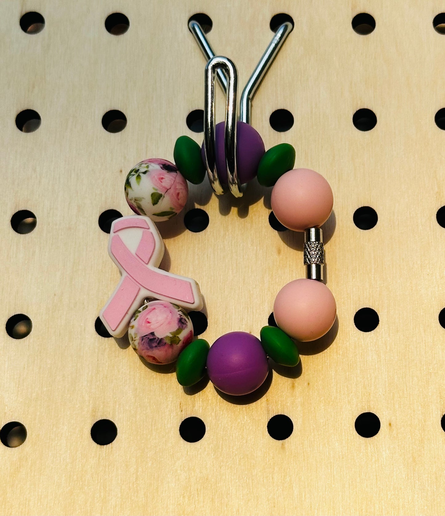 Breast Cancer Awareness - Handle Charm