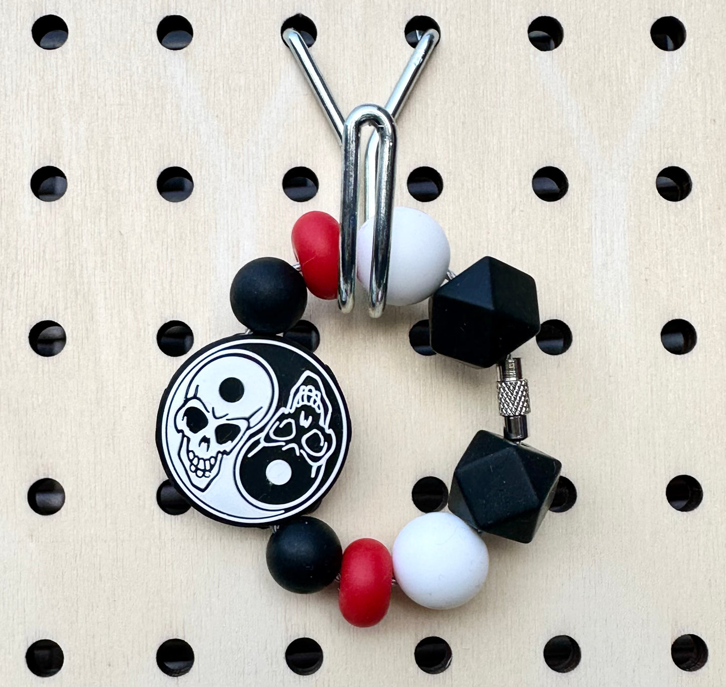 Skull Yin & Yang - Handle Charm