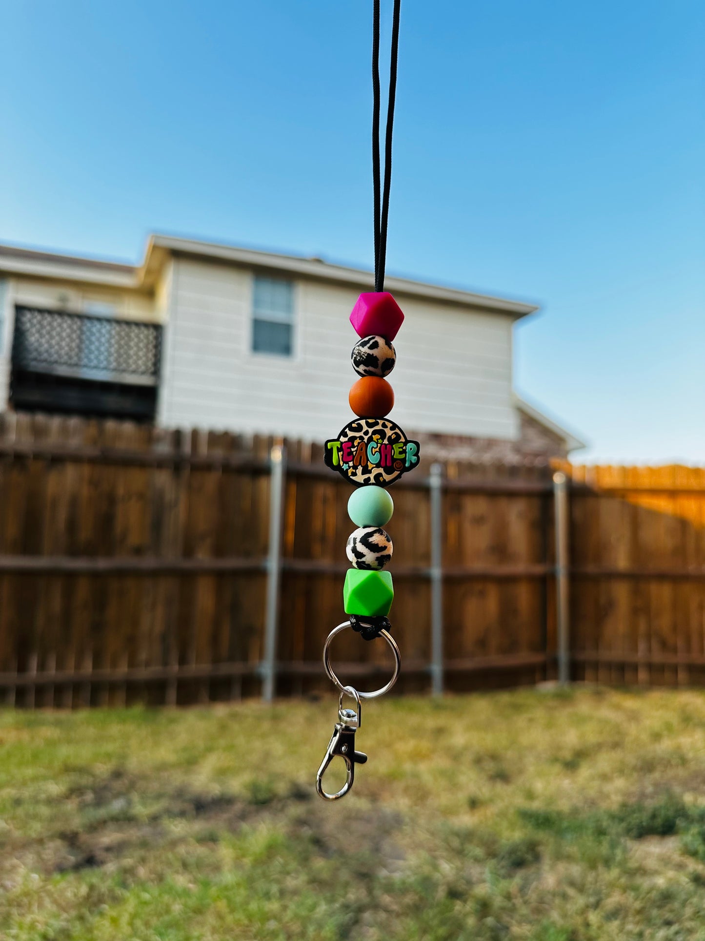 Cheetah Teacher - Lanyard