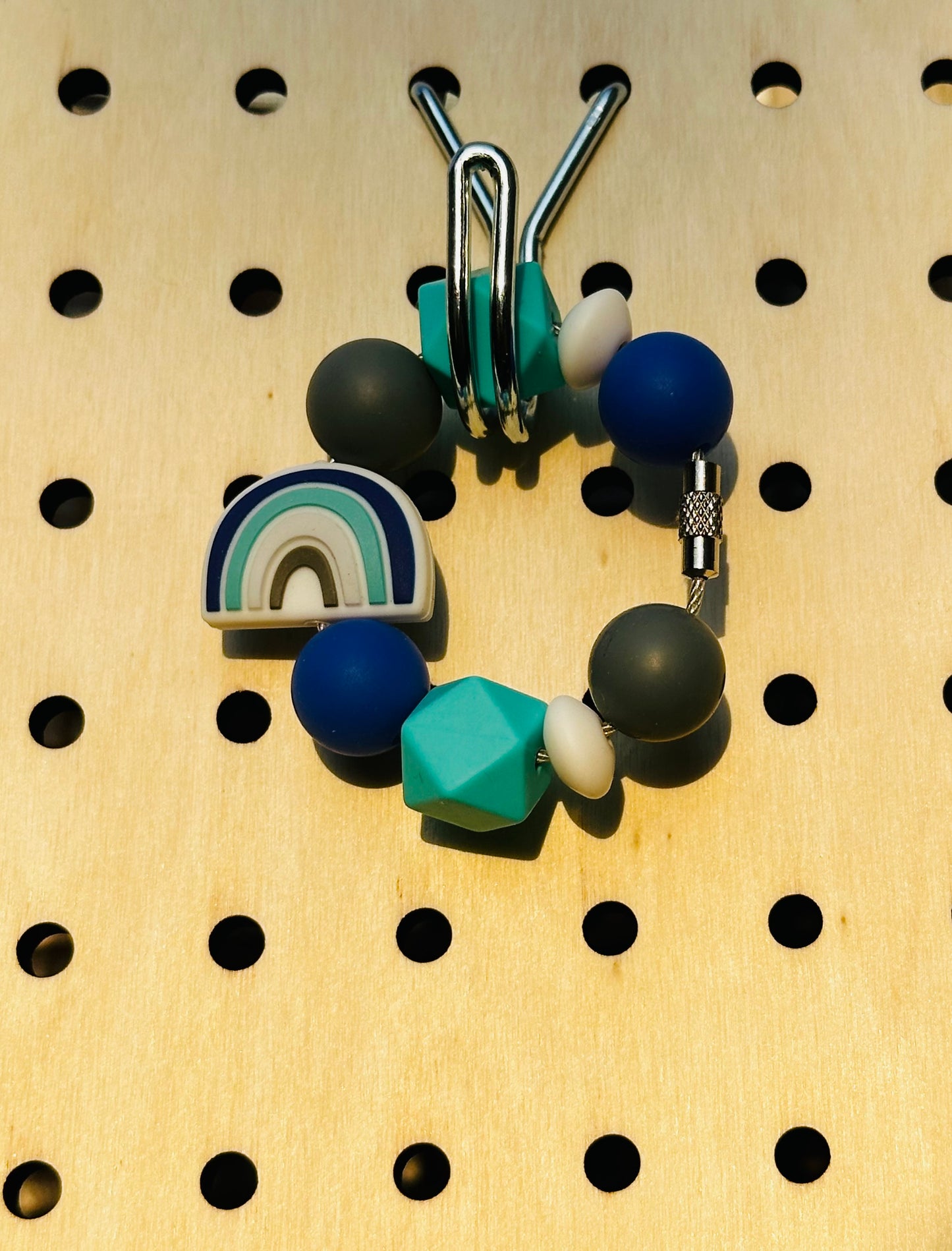 Rainbow Blues - Handle Charm
