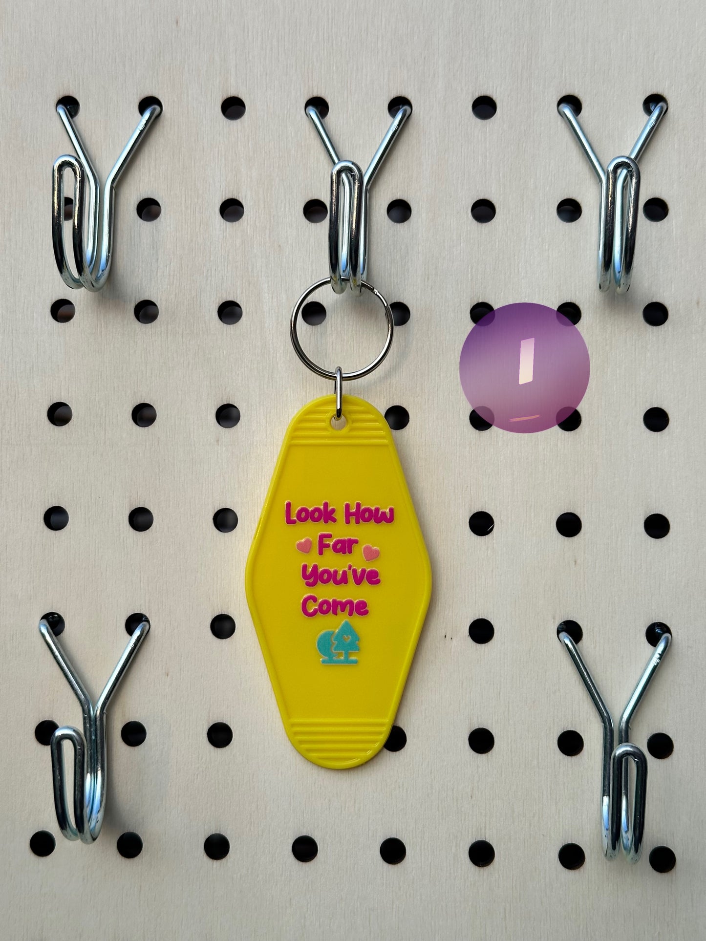 Yellow Motel Keychains (Multiple Designs)