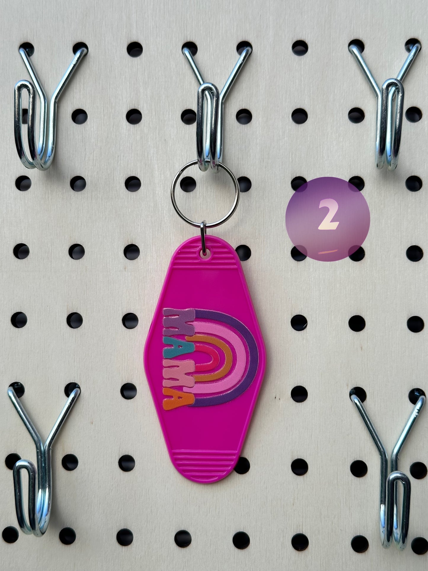 Pink Motel Keychains (Multiple Designs)