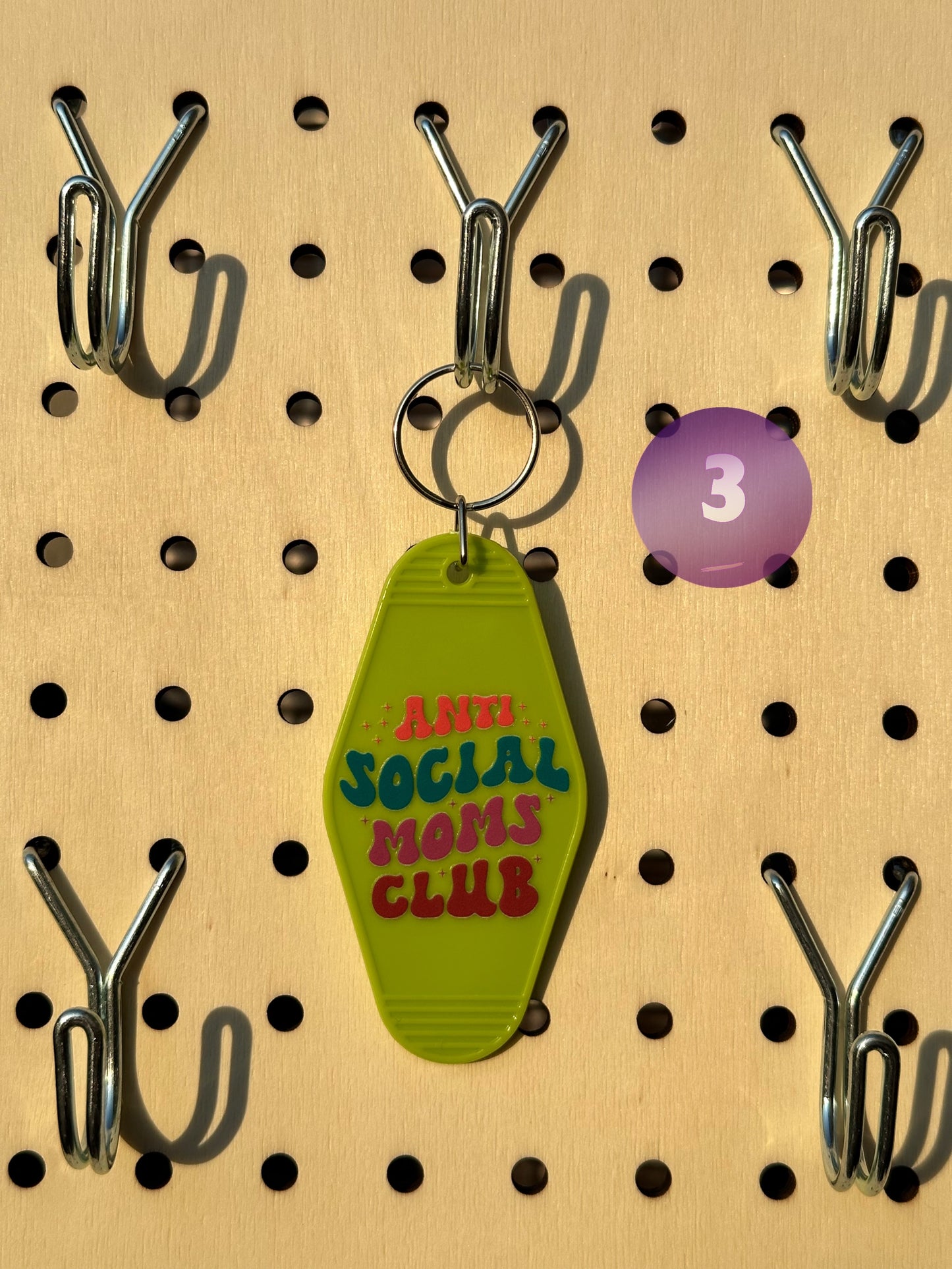Green Motel Keychains (Multiple Designs)