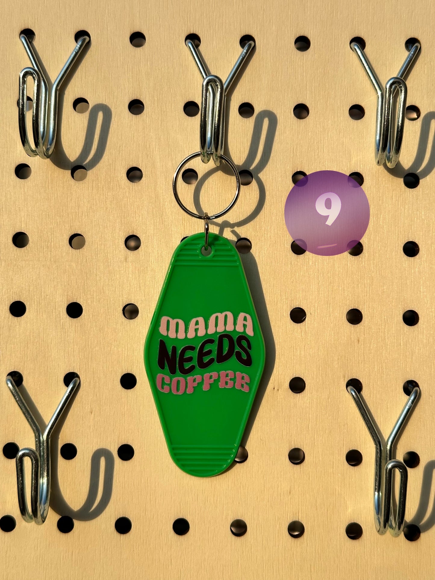 Green Motel Keychains (Multiple Designs)