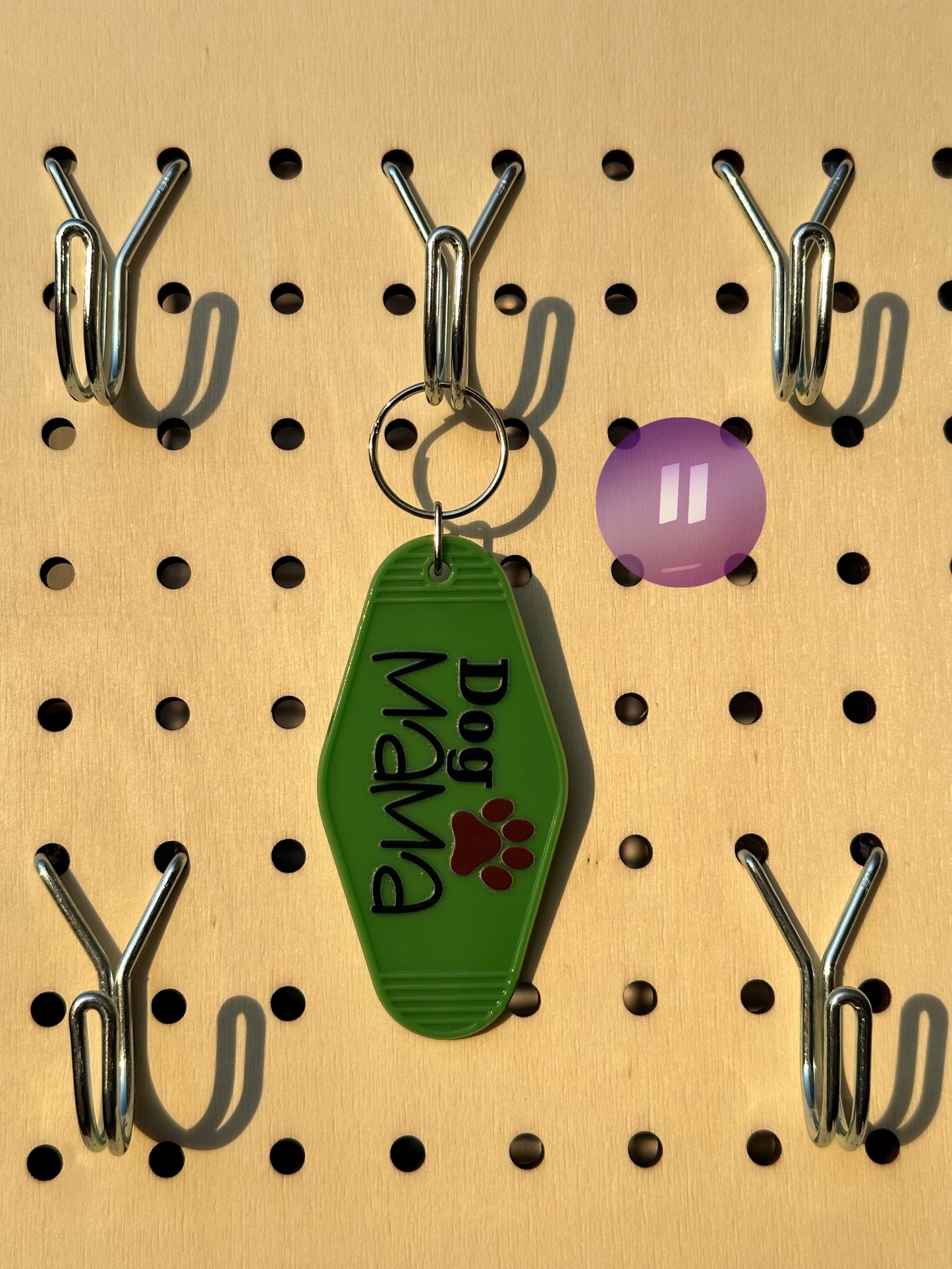 Green Motel Keychains (Multiple Designs)