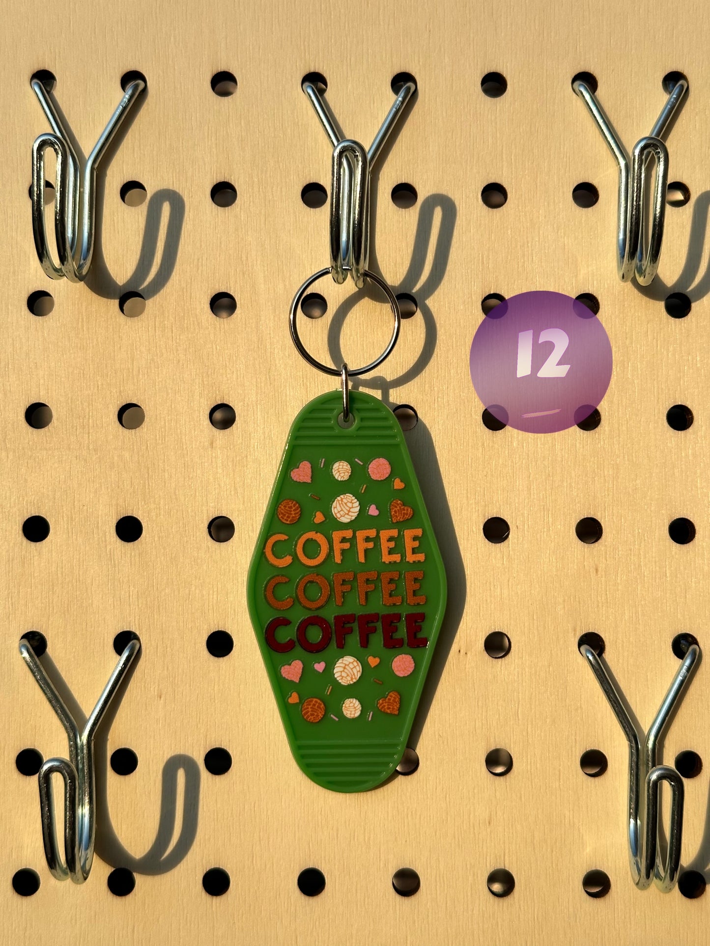 Green Motel Keychains (Multiple Designs)