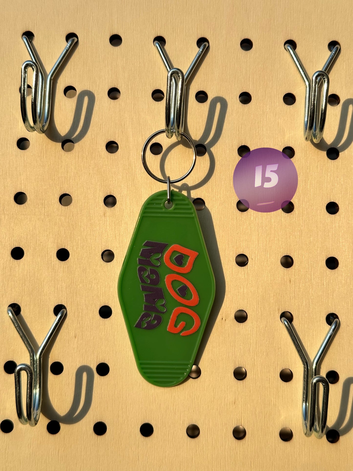 Green Motel Keychains (Multiple Designs)