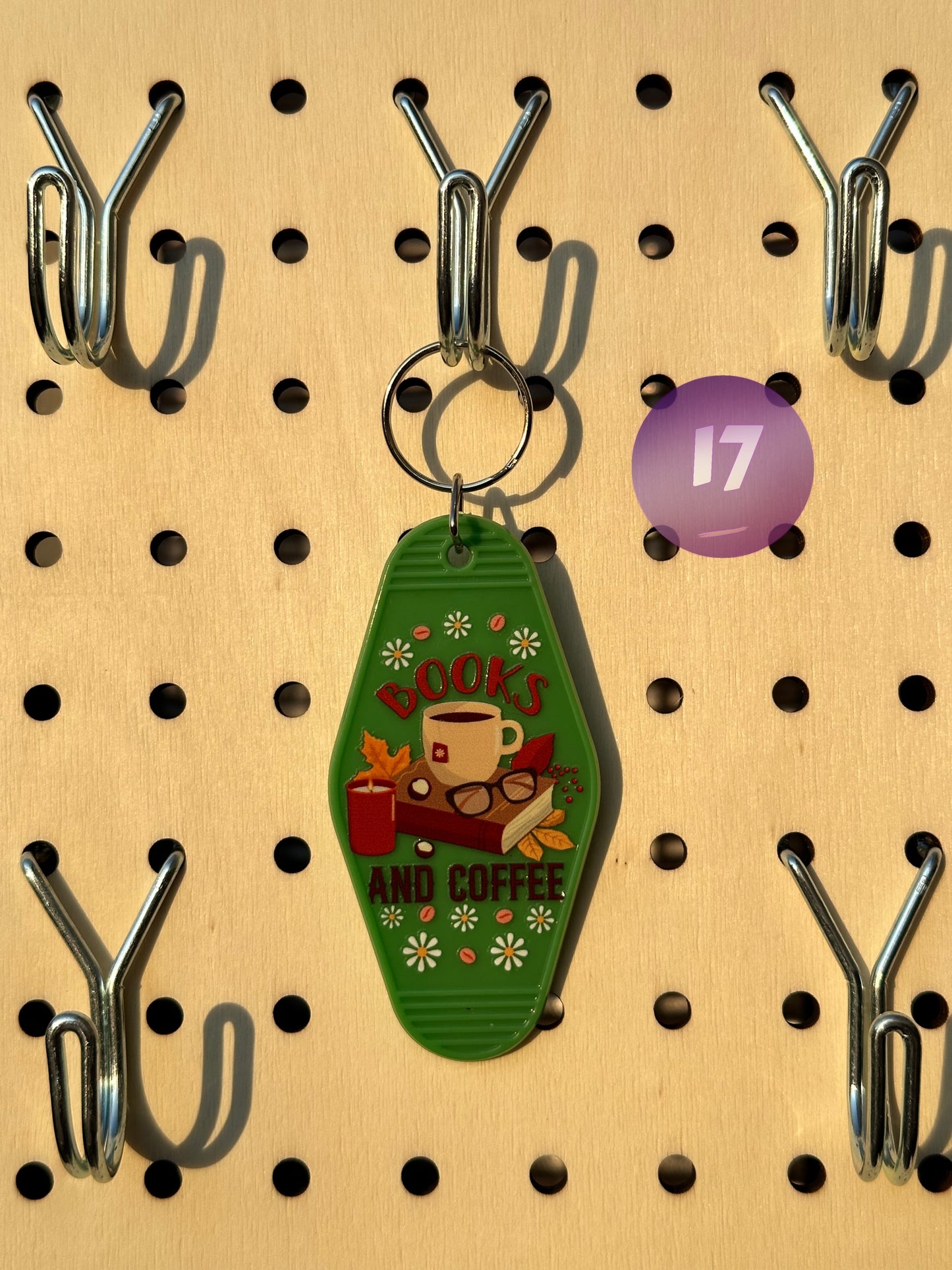 Green Motel Keychains (Multiple Designs)