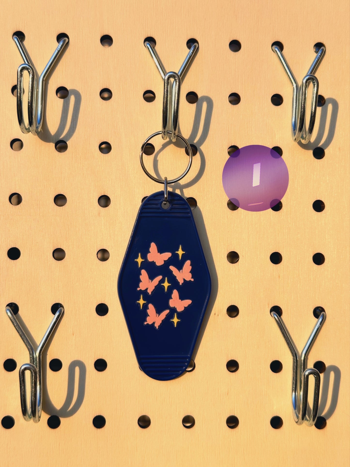Blue Motel Keychains (Multiple Designs)