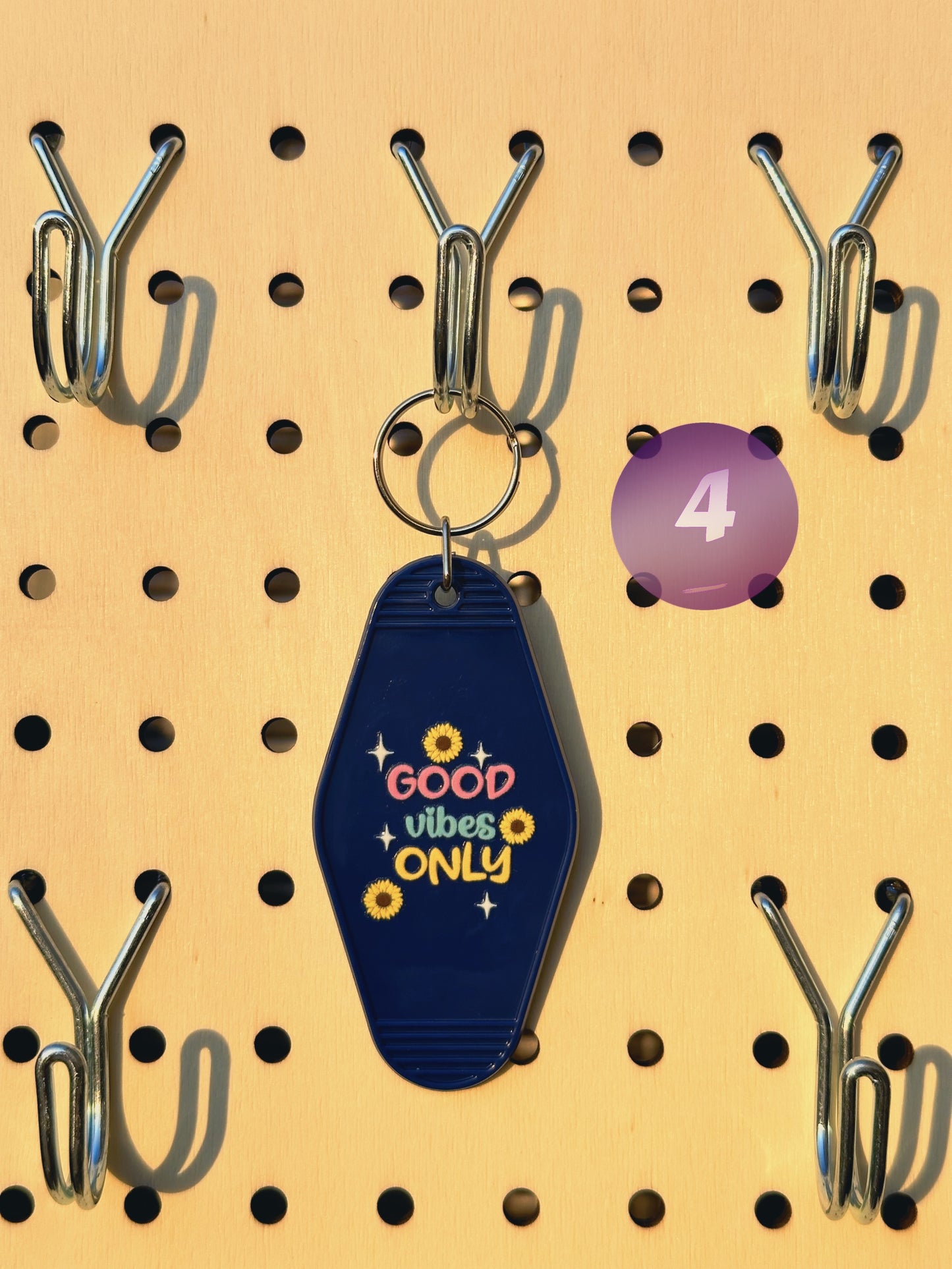 Blue Motel Keychains (Multiple Designs)