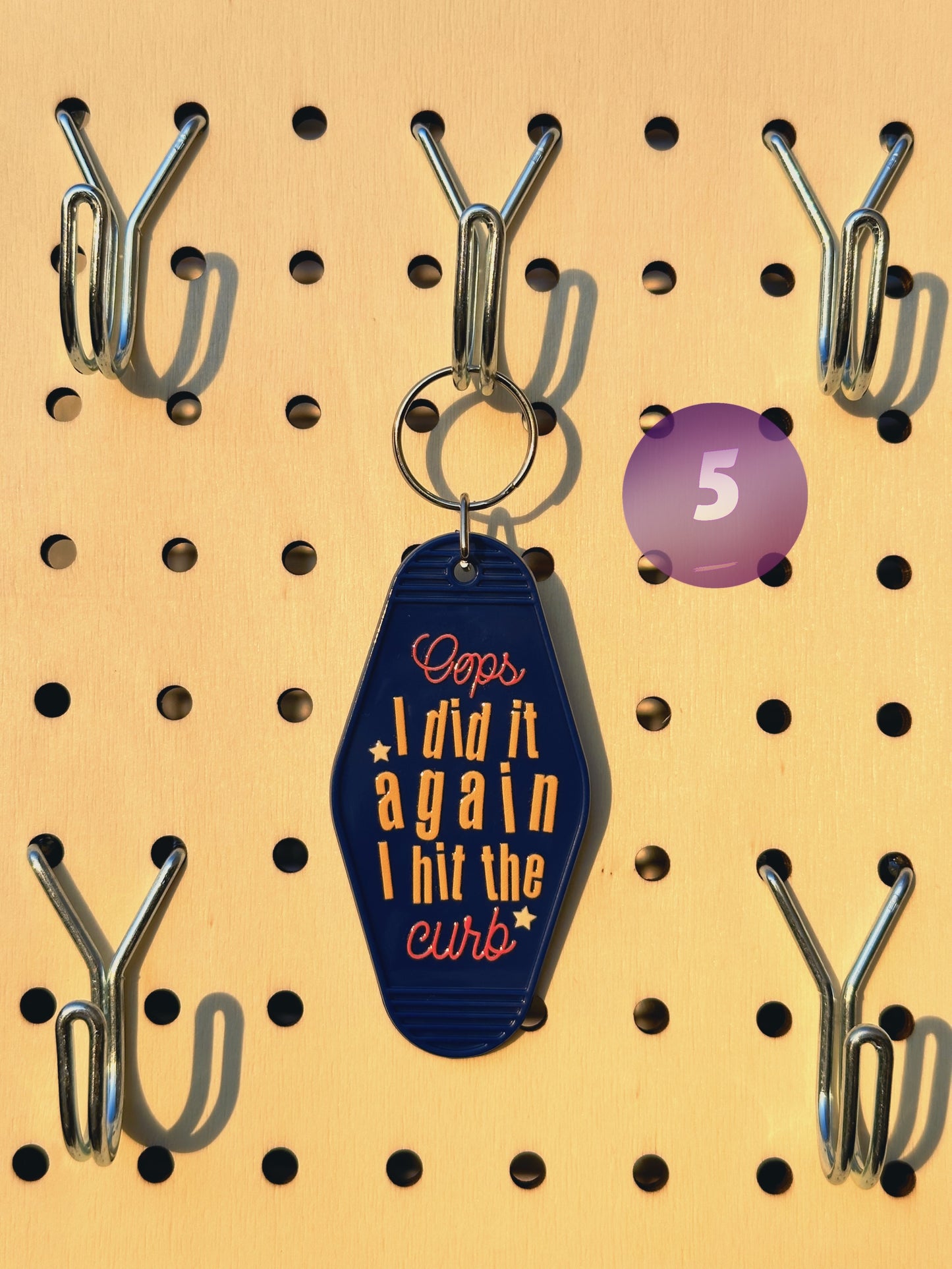Blue Motel Keychains (Multiple Designs)