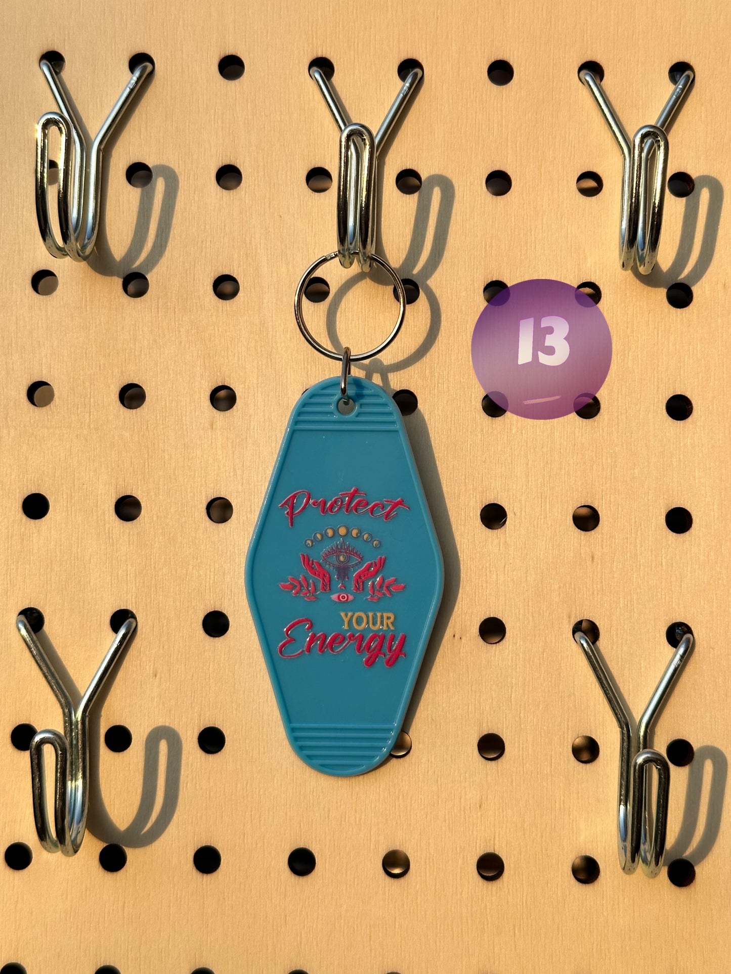 Blue Motel Keychains (Multiple Designs)