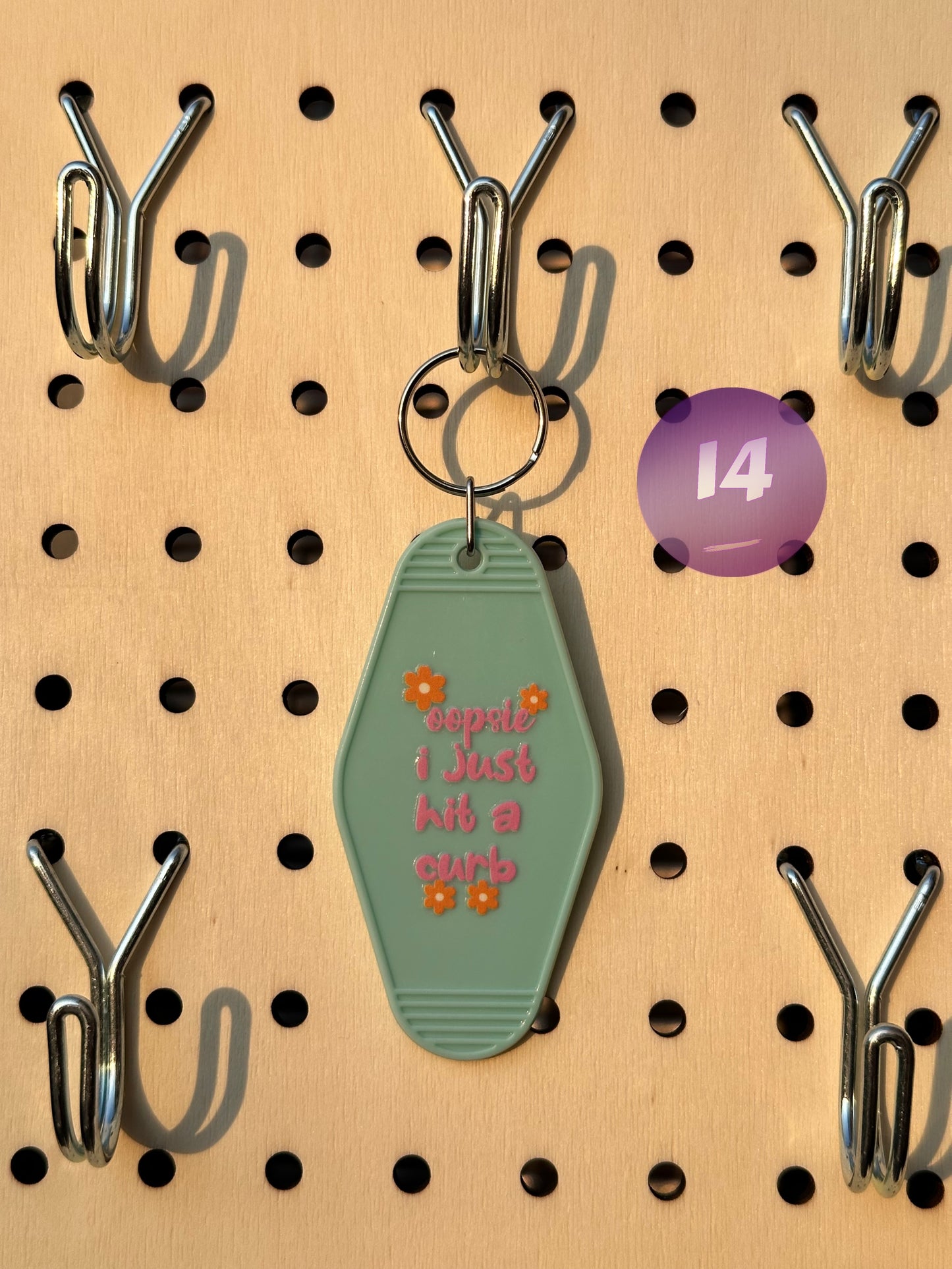 Blue Motel Keychains (Multiple Designs)