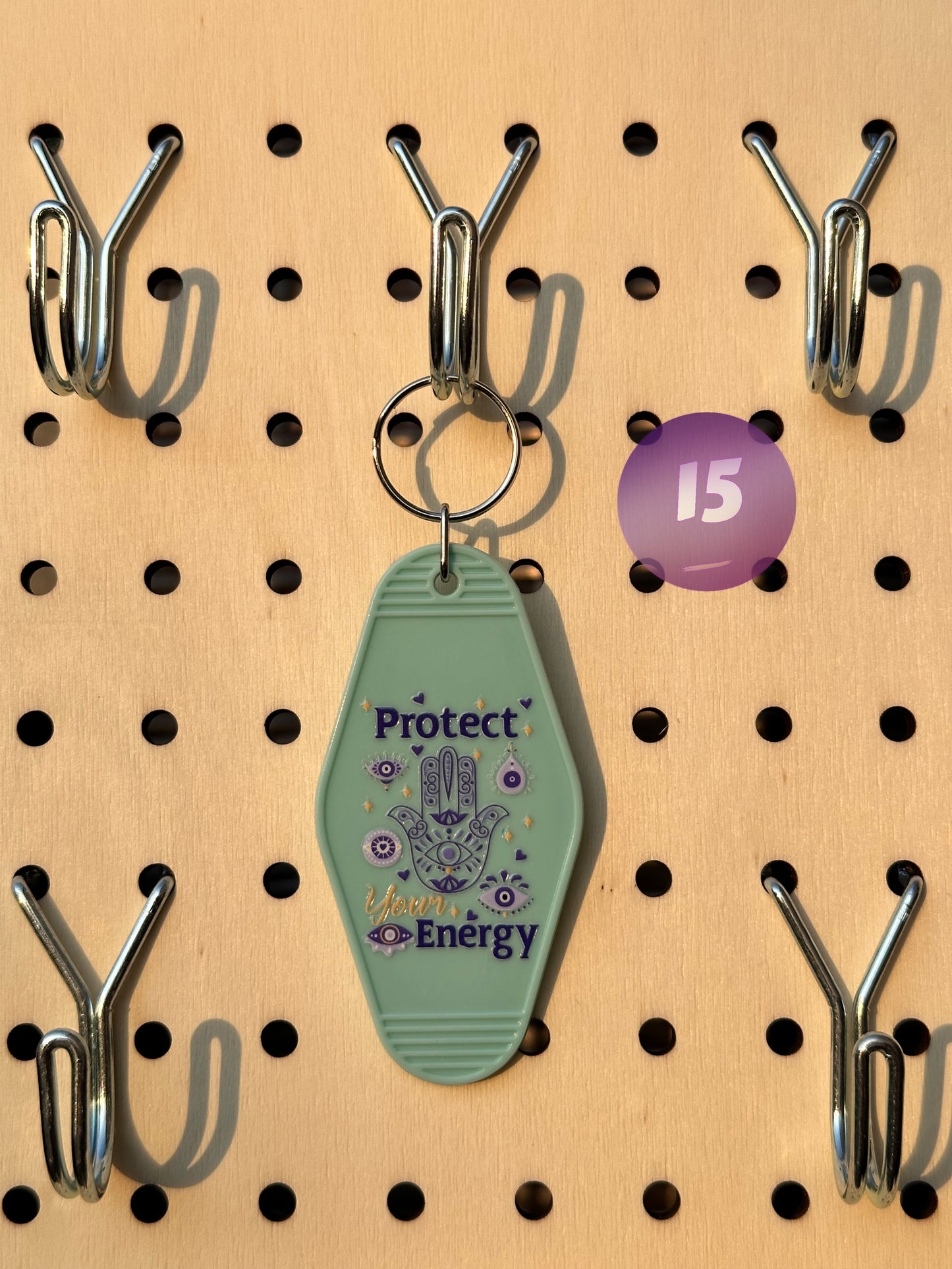 Blue Motel Keychains (Multiple Designs)