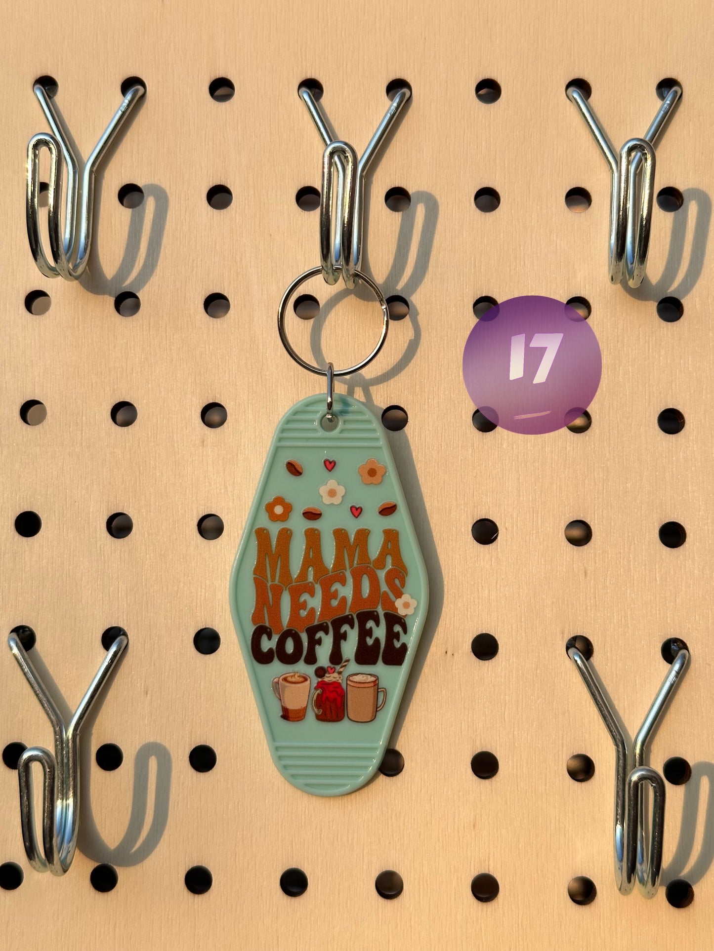 Blue Motel Keychains (Multiple Designs)