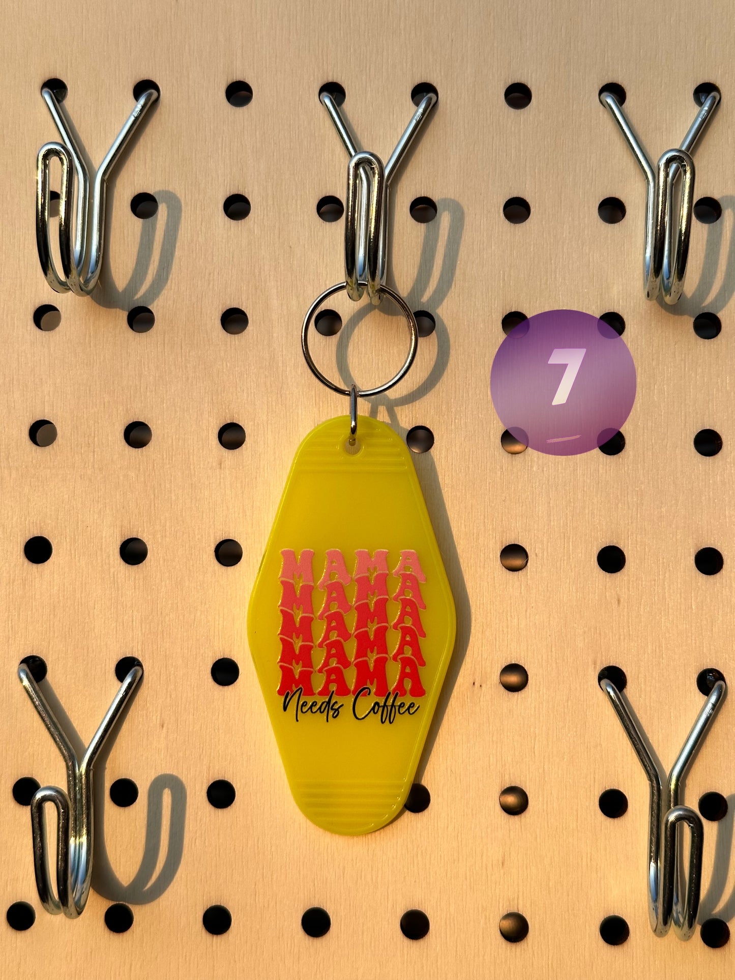 Yellow Motel Keychains (Multiple Designs)