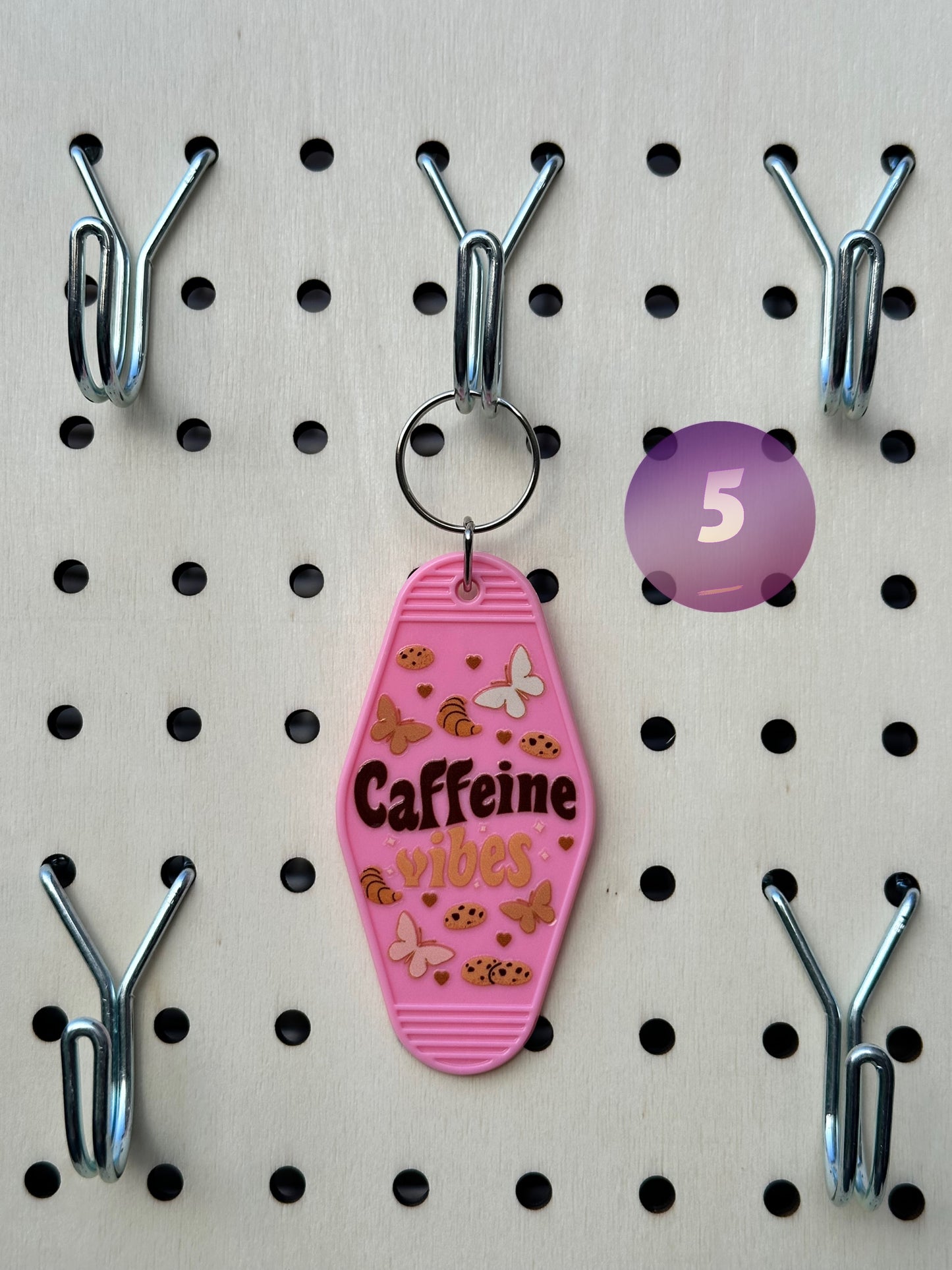 Pink Motel Keychains (Multiple Designs)