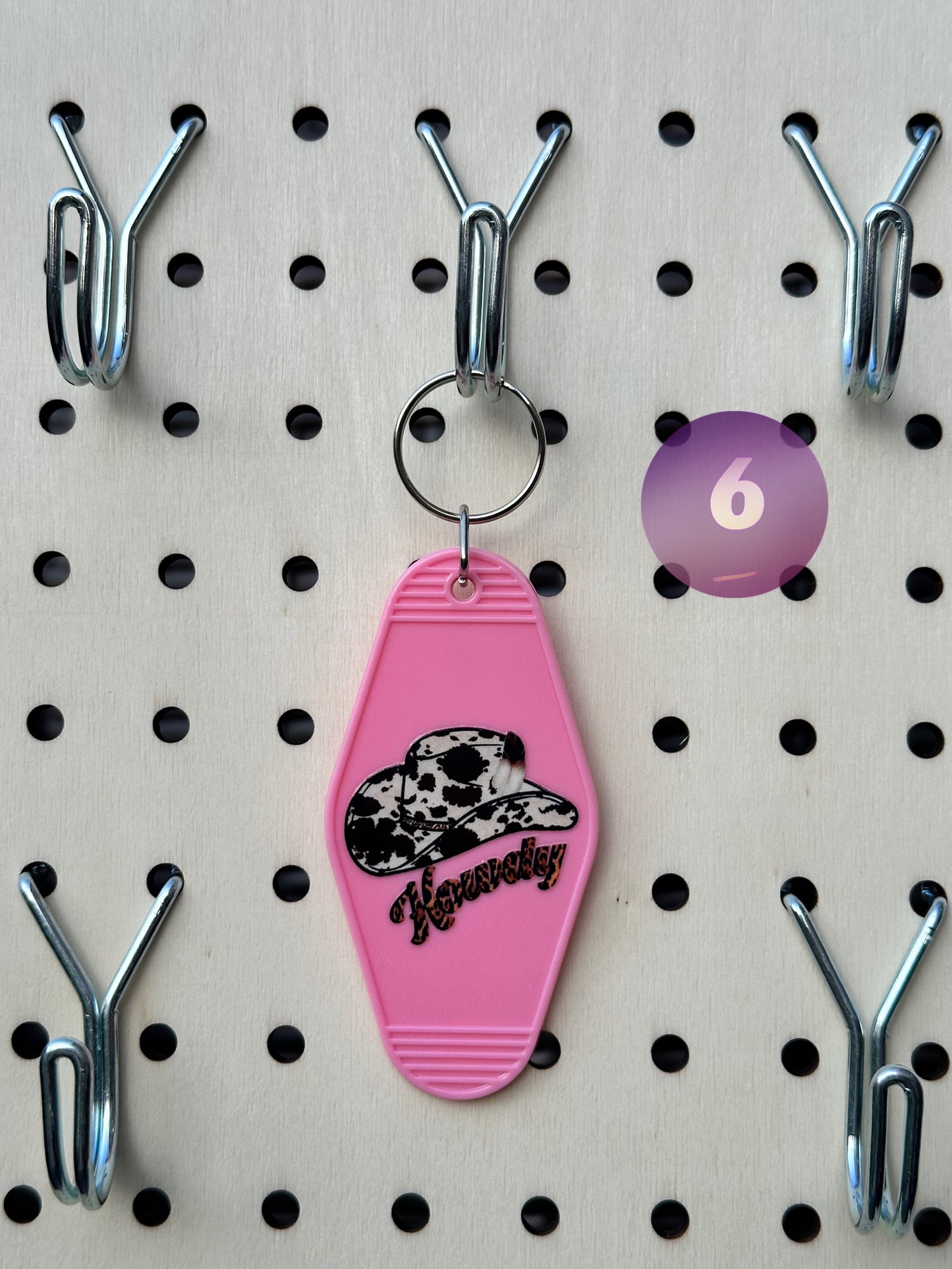 Pink Motel Keychains (Multiple Designs)
