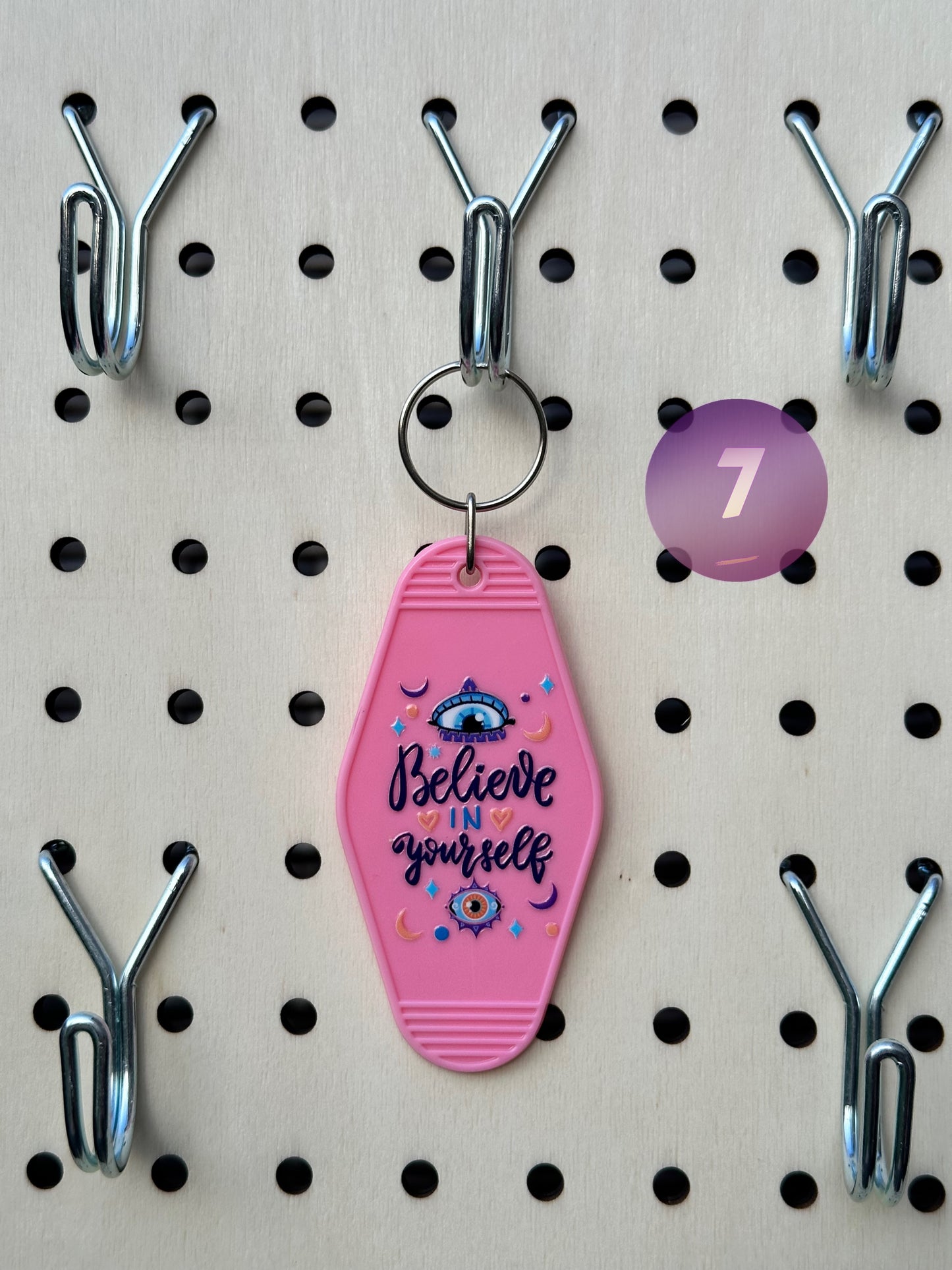 Pink Motel Keychains (Multiple Designs)