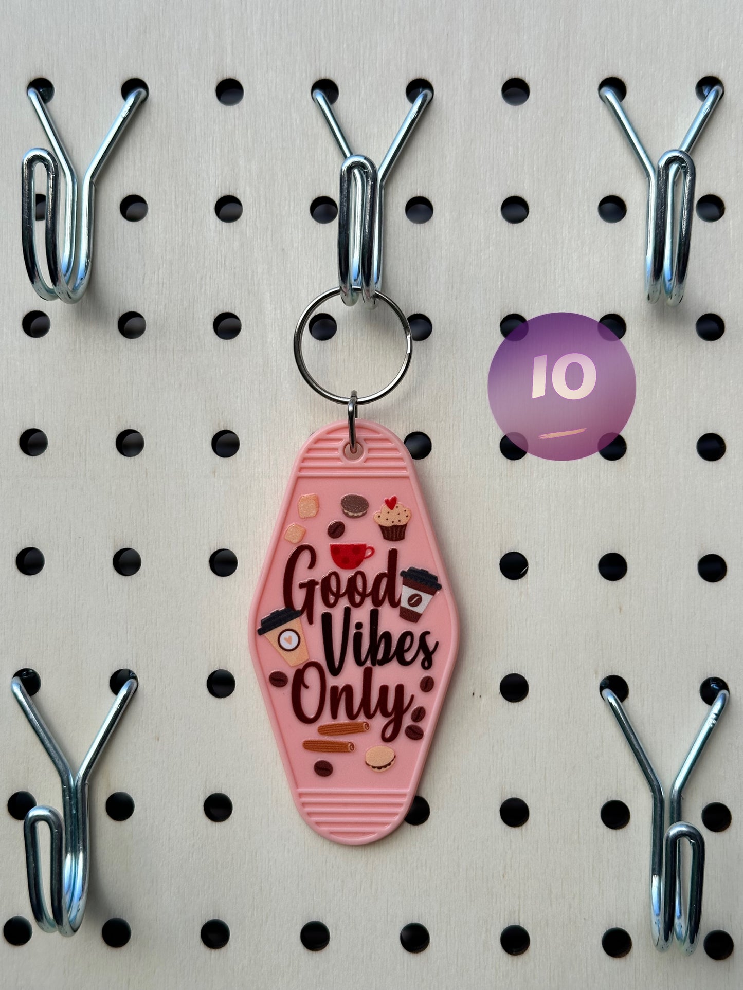Pink Motel Keychains (Multiple Designs)
