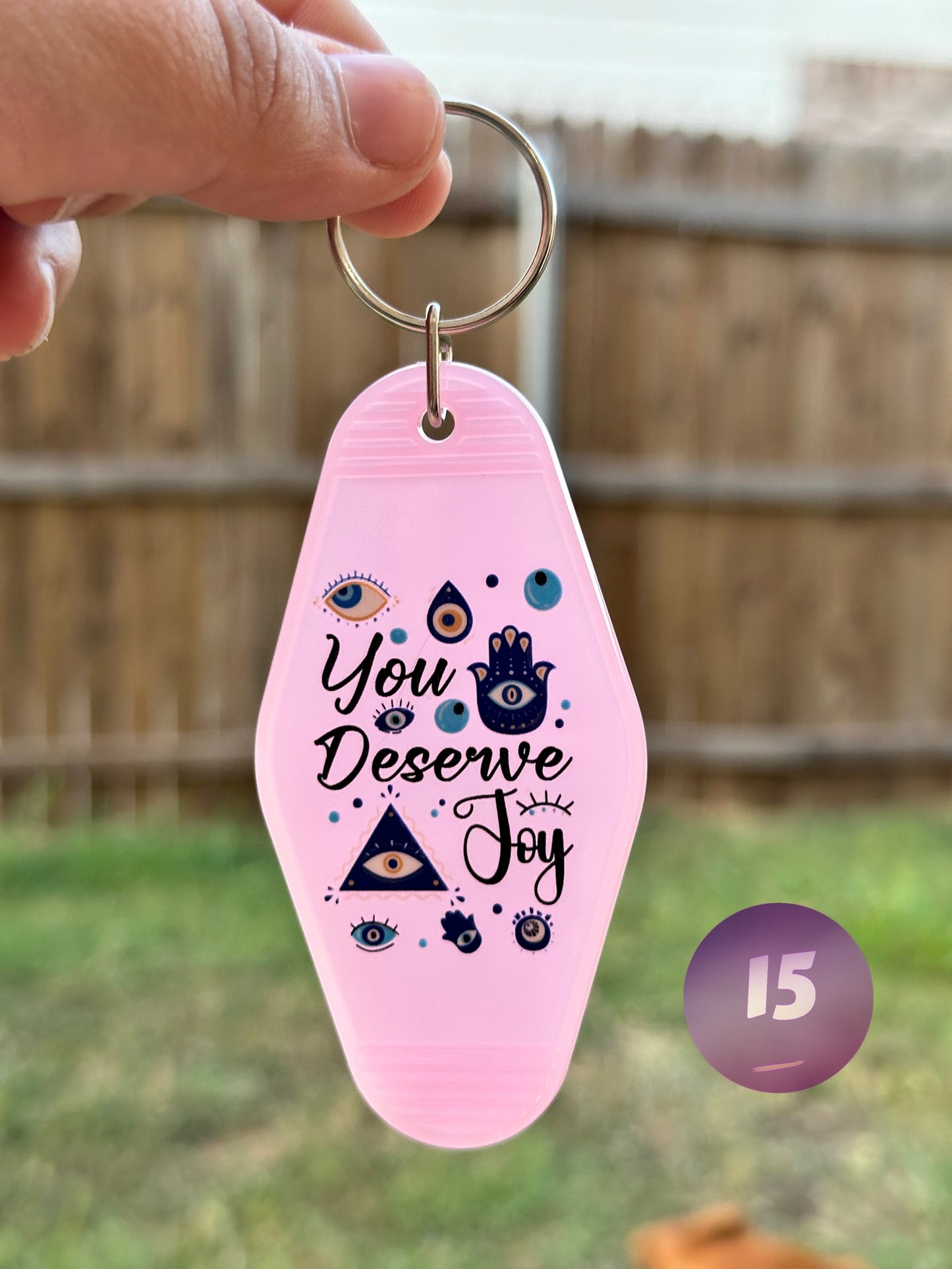 Pink Motel Keychains (Multiple Designs)