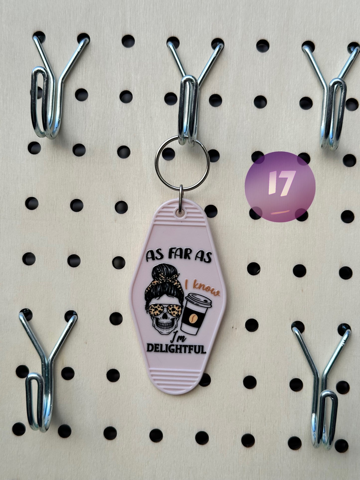 Pink Motel Keychains (Multiple Designs)