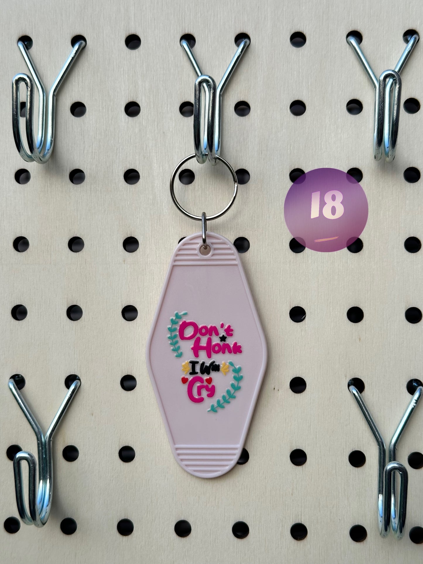 Pink Motel Keychains (Multiple Designs)