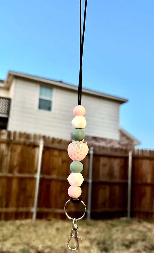 Strawberries & Cream - Lanyard