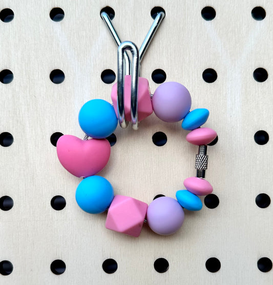 Blurpink Heart - Handle Charm