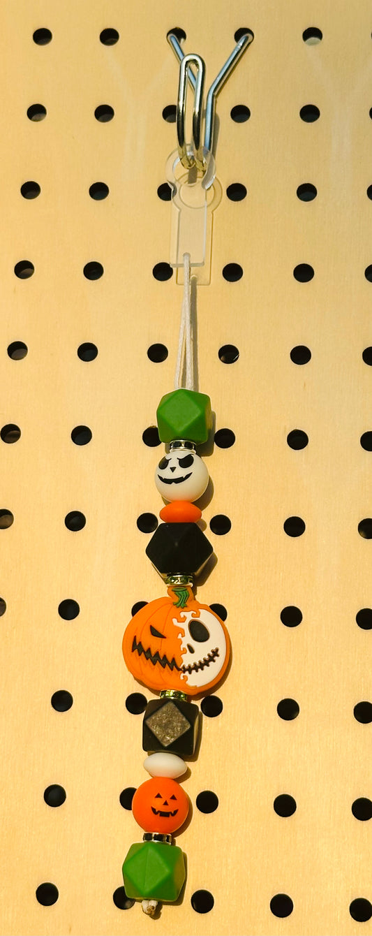 Pumpkin King - Straw Charm