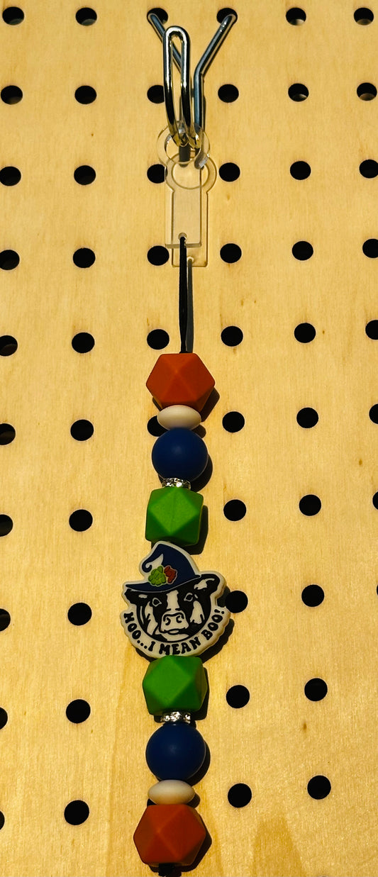 MOO… I mean BOO! - Straw Charm