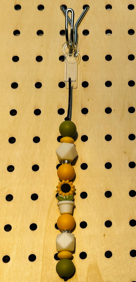 Sweet Sunflower - Straw Charm