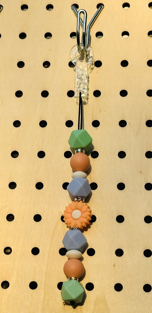 Pastel Daisy - Straw Charm