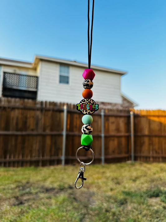 Cheetah Teacher - Lanyard