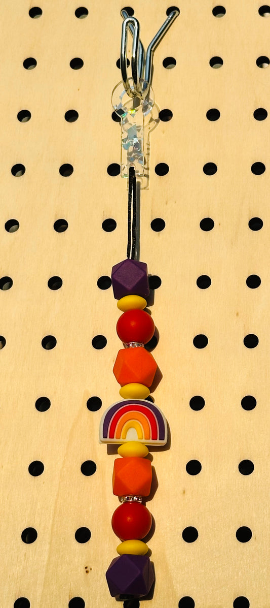 Rainbow Promise - Straw Charm