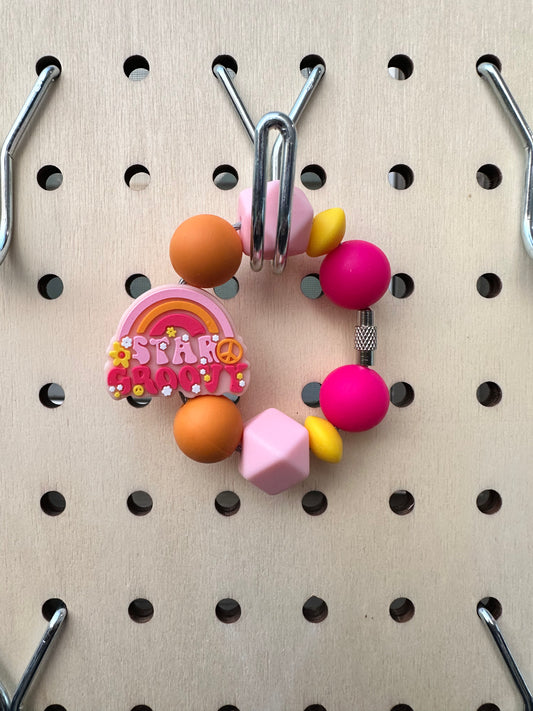 Groovy Star - Handle Charm