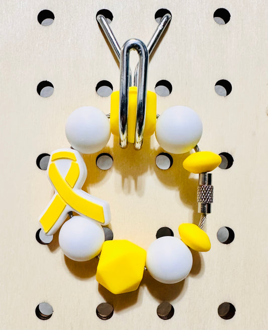 Childhood Cancer Awareness - Handle Charm