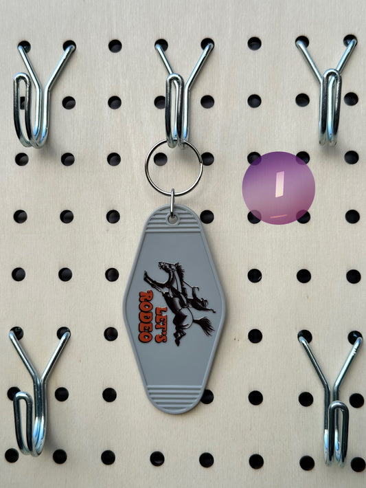 Gray Motel Keychains (Multiple Designs)