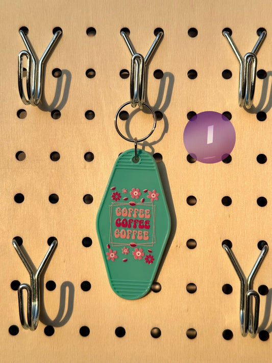 Turquoise Motel Keychains (Multiple Designs)