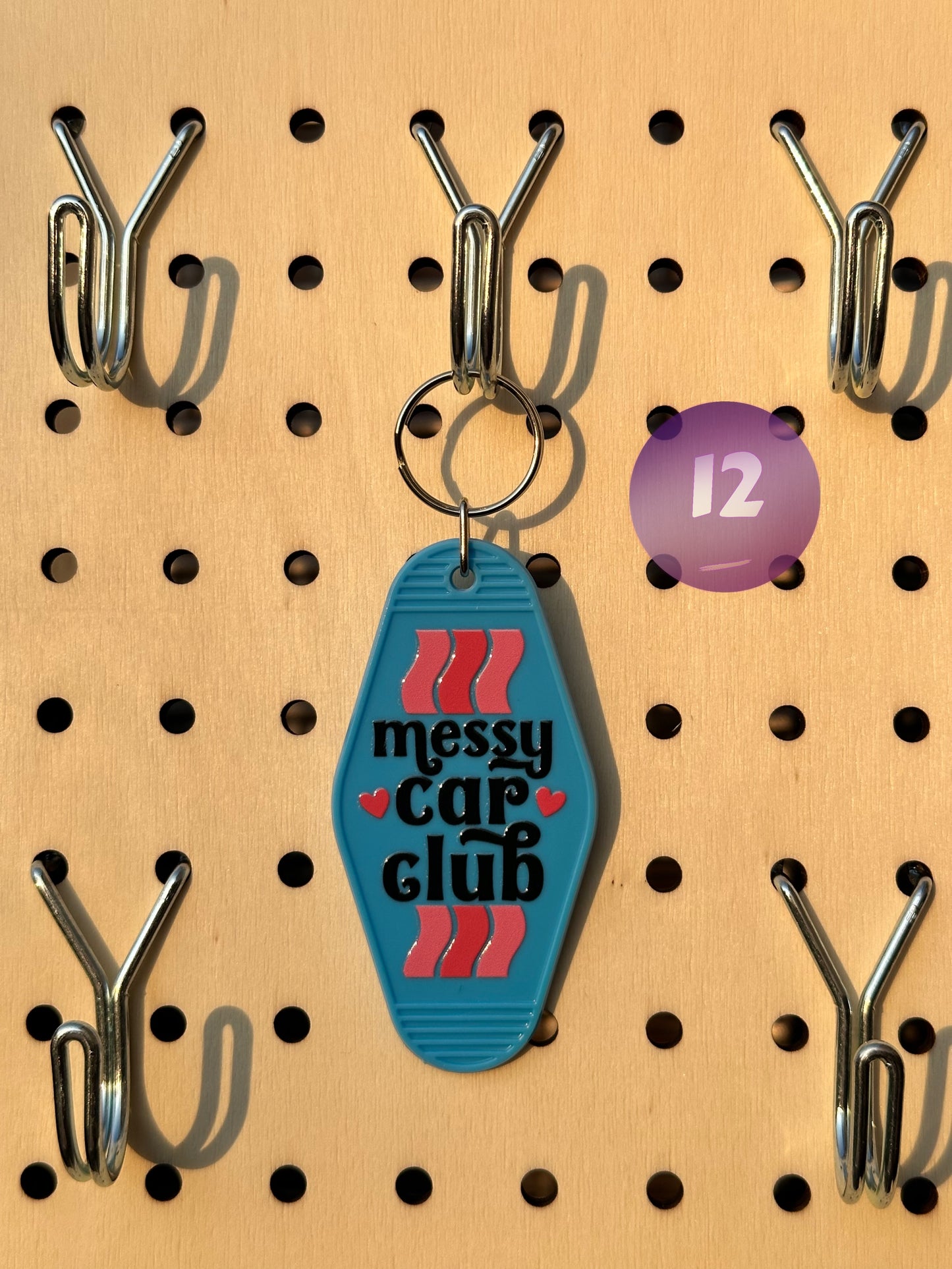 Blue Motel Keychains (Multiple Designs)