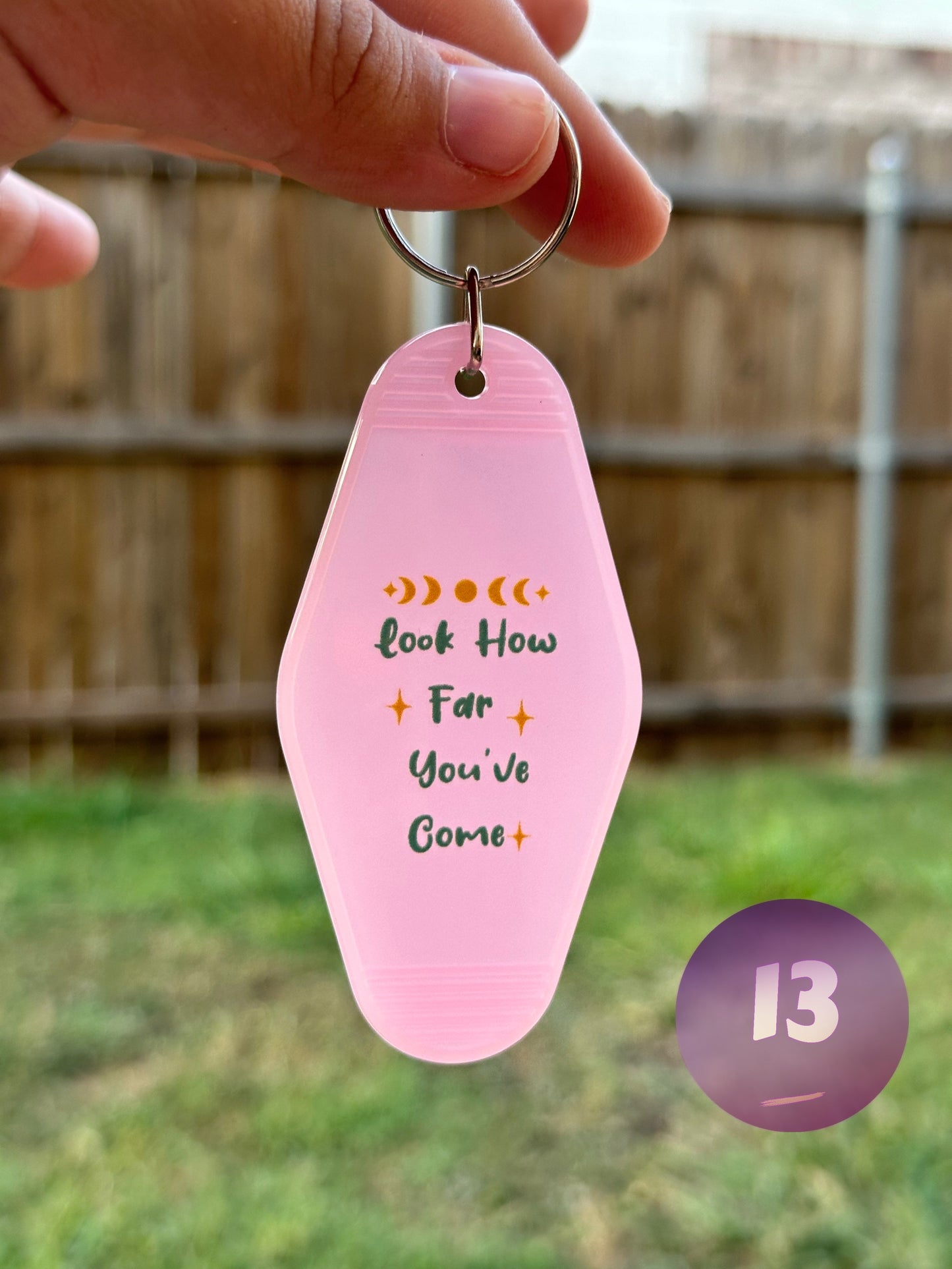 Pink Motel Keychains (Multiple Designs)